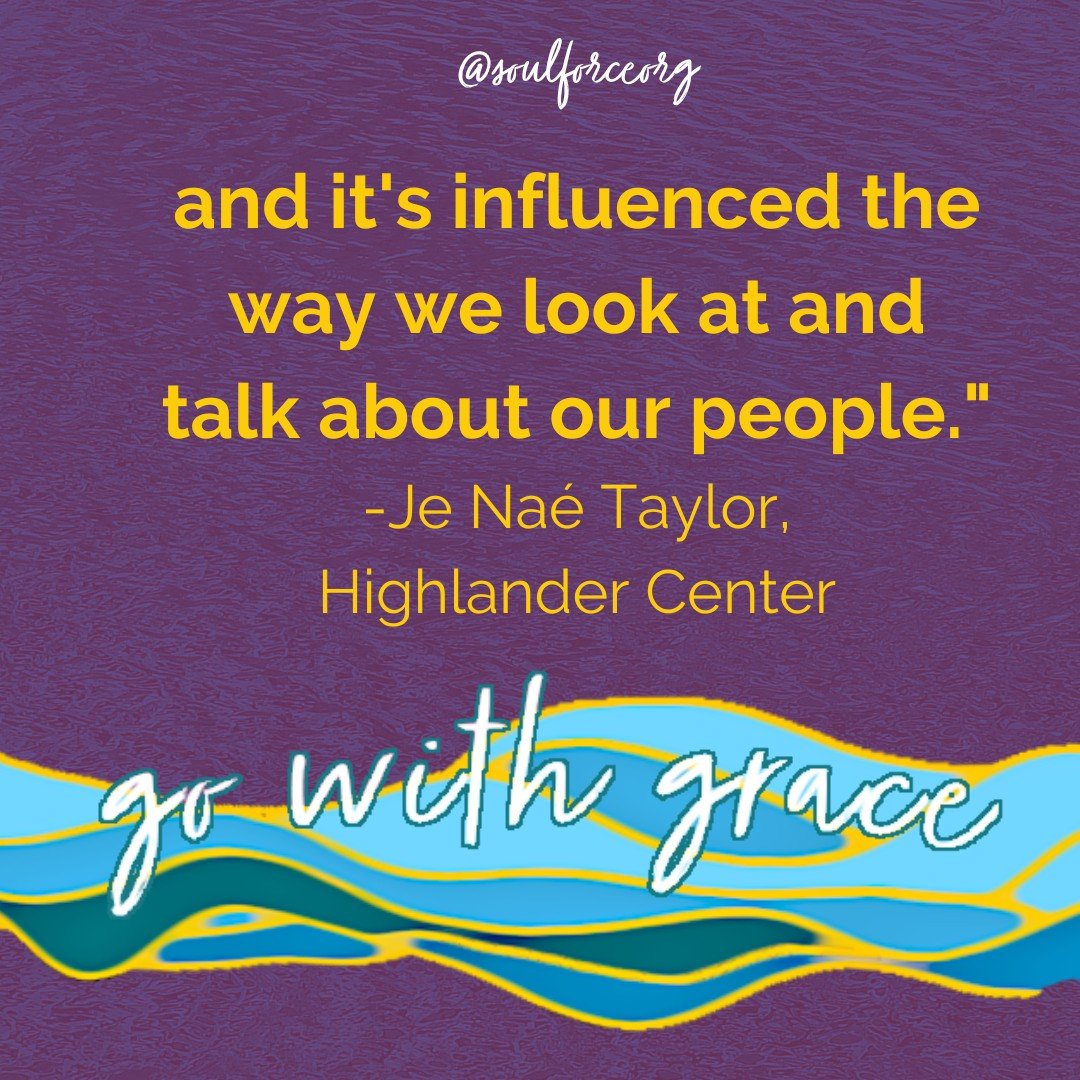 SoulforceOrg's tweet photo. white Christian Supremacy surrounds us, but that's why we partner with organizations like Highlander Center who are equipping our Southern social justice movements with what we need to change the culture! Check out the most recent episode of #GoWithGrace. https://t.co/yFoZtDERUV https://t.co/CzstLwa3zZ