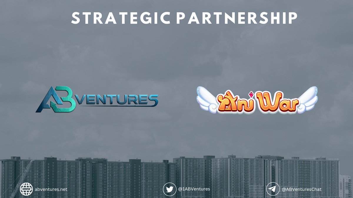 1ABVentures's tweet photo. 📢 We are pleased to announce our partnership with @aniwar_io
Aniwar is a universe inspired by adorable creatures where everyone may earn tokens via skilled gameplay and ecological contributions.
#ABVentures #Aniwar https://t.co/Urd5yCRPea