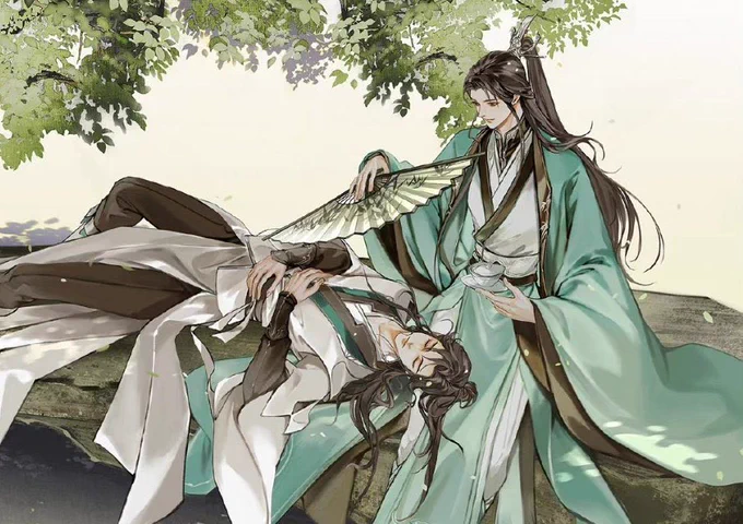 I am in love with this new bingqiu art in hd, so pretty  