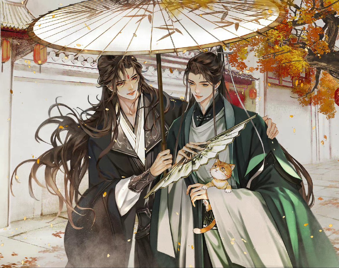 「I am in love with this new bingqiu art i」|deityのイラスト
