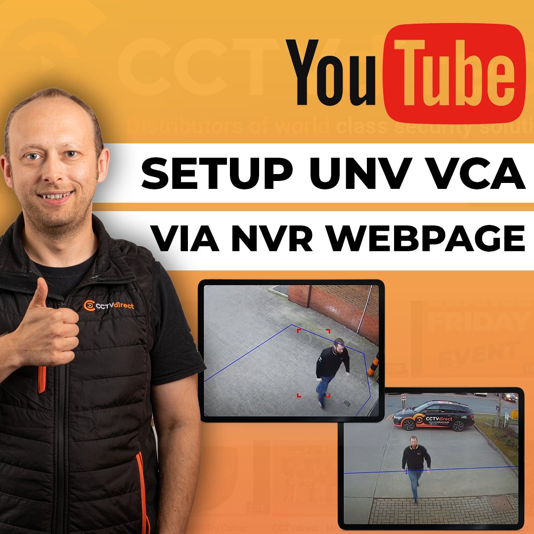 CCTV_direct's tweet photo. How to set up Uniview VCA via NVR Webpage❓
Our latest Just Ask James video is live on Youtube!🎥
Don't forget to like & subscribe if you found the video useful.
https://t.co/ICcsipd4PE
•
#uniview #unv #vca #nvr #cctvsetup #cctvhelp #cctvguide https://t.co/jn0AlOwhuv