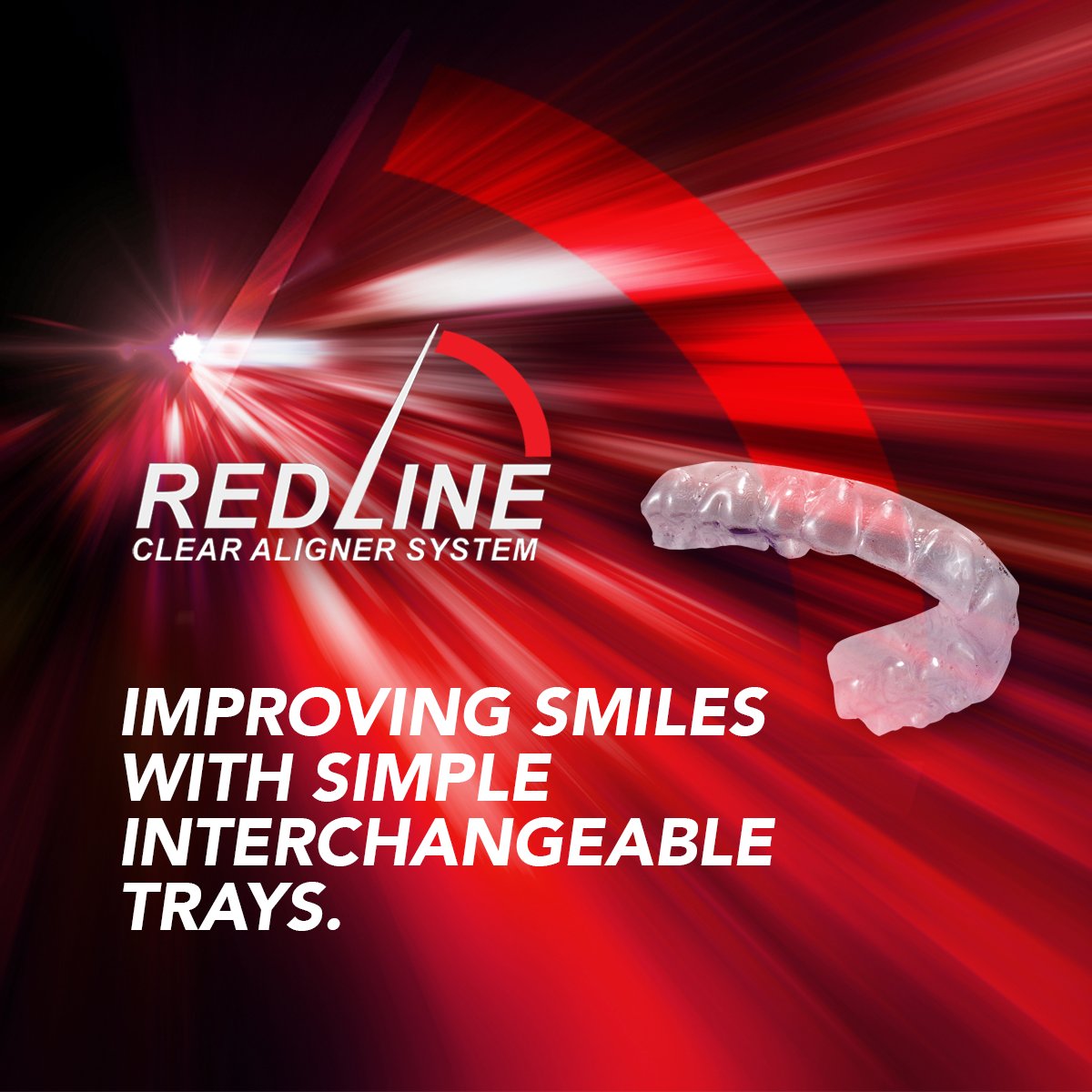 JohnsDentalLab's tweet photo. Introducing the newest addition to our offerings, REDLINE clear aligners! This new aligner system is FDA compliant and is a great tool for achieving a beautiful smile. Contact us today to find out more!

812-232-6026
info@johnsdental.com https://t.co/IHfwArttin