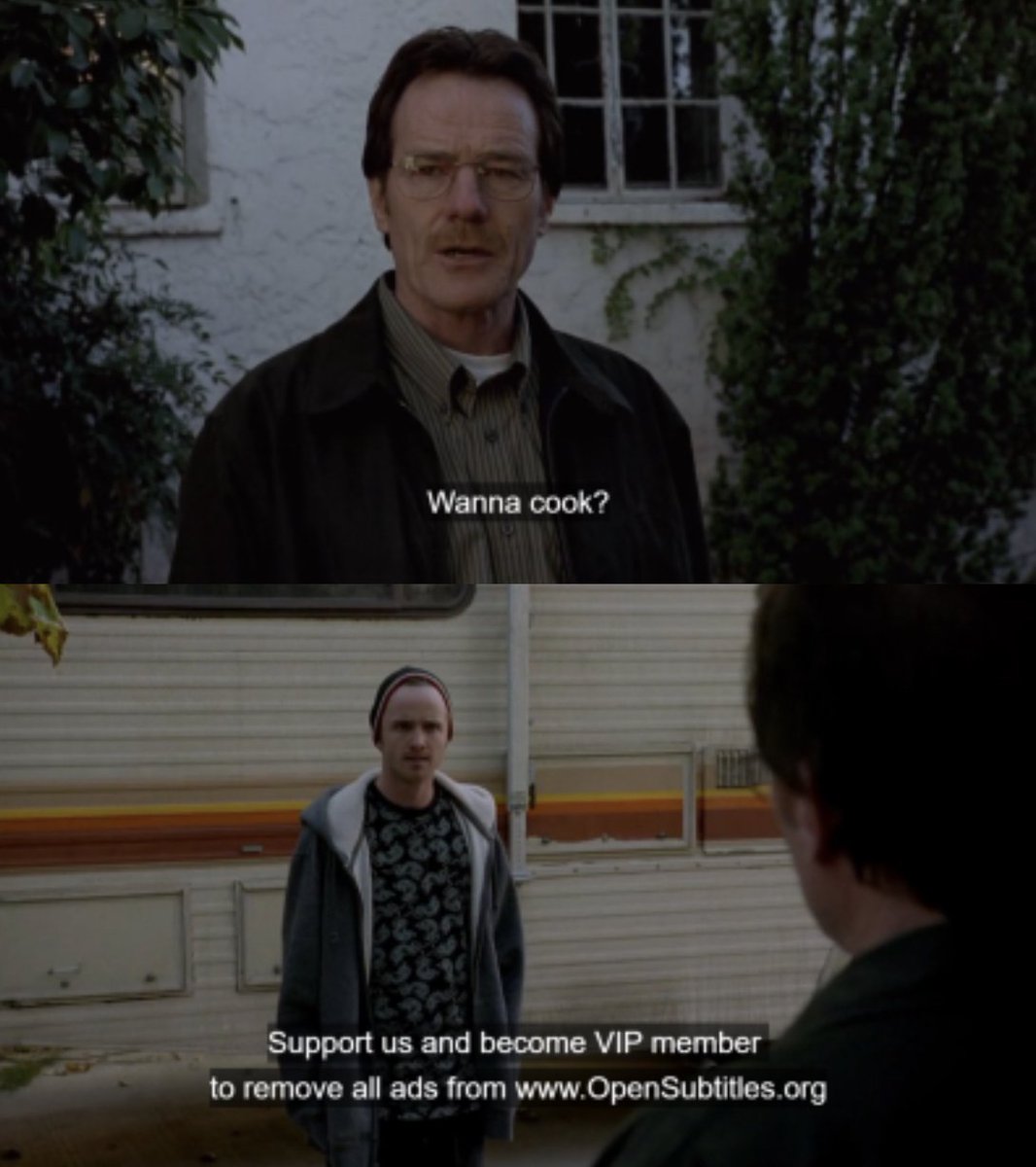 TheBlueisin123's tweet photo. Most iconic interaction from Breaking Bad https://t.co/rej0u7QYhf