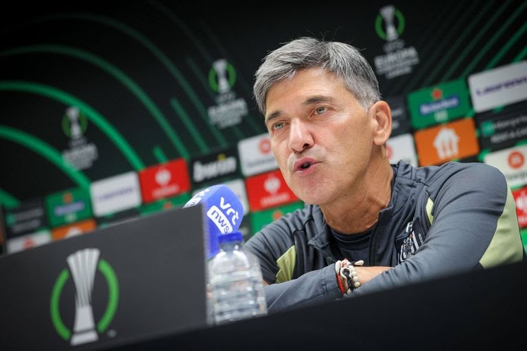 LaProLeague's tweet photo. 🎙️ Felice Mazzu

"Mon groupe est capable de faire de belles choses contre un adversaire du calibre de West-Ham. Même si beaucoup de gens ne croient pas en nous pour le match de ce jeudi, on a envie de se montrer." https://t.co/gT8GrOUtBX