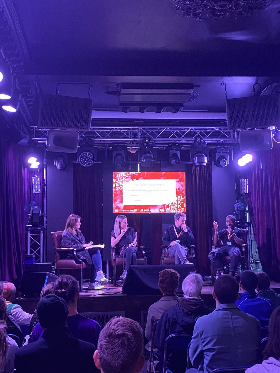 Ireland Music Week (@irlmusicweek) on Twitter photo “The best play gets the win”
Gill Dooley, CEO of <a href="/aim_ireland/">AIM_Ireland</a>, discusses how best artists and independent labels can achieve success together with Maya Cullen Petrović (<a href="/Jawdroppermgmt/">Jawdropper Music</a>), Ken Allen (<a href="/factionmusicIE/">Faction Music</a>) & MuRli Bo (<a href="/narolanerecords/">narolane</a>)
#irelandmusicweek “The best play gets the win”
Gill Dooley, CEO of <a href="/aim_ireland/">AIM_Ireland</a>, discusses how best artists and independent labels can achieve success together with Maya Cullen Petrović (<a href="/Jawdroppermgmt/">Jawdropper Music</a>), Ken Allen (<a href="/factionmusicIE/">Faction Music</a>) & MuRli Bo (<a href="/narolanerecords/">narolane</a>)
#irelandmusicweek