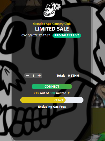 GrandpaApe_club's tweet image. 🚨BIG NEWS 🚨

🎉 Due to the bear market, we decided to draw 300 places among Twitter members to give WL for free

📢 If you are mentioned, mint now (free minting)

👇Click the official minting link below

grandpaapeecc.xyz