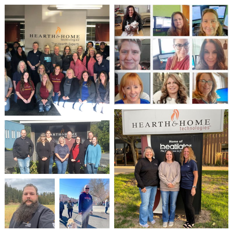 During Customer Service Appreciation Week, we recognize our Customer Experience members who support dealers and consumers of our hearth products. This team has a combined 548 years of service with HHT. THANK YOU!