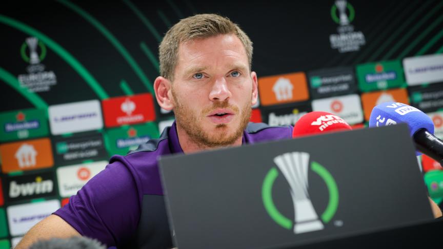 LaProLeague's tweet photo. 🎙️ Jan Vertonghen 

"J’ai toujours vu West Ham comme un géant endormi [...] C’est bien de pouvoir jouer contre un grand nom, de faire connaissance avec une équipe de ce niveau." https://t.co/jKJ38NsRbj
