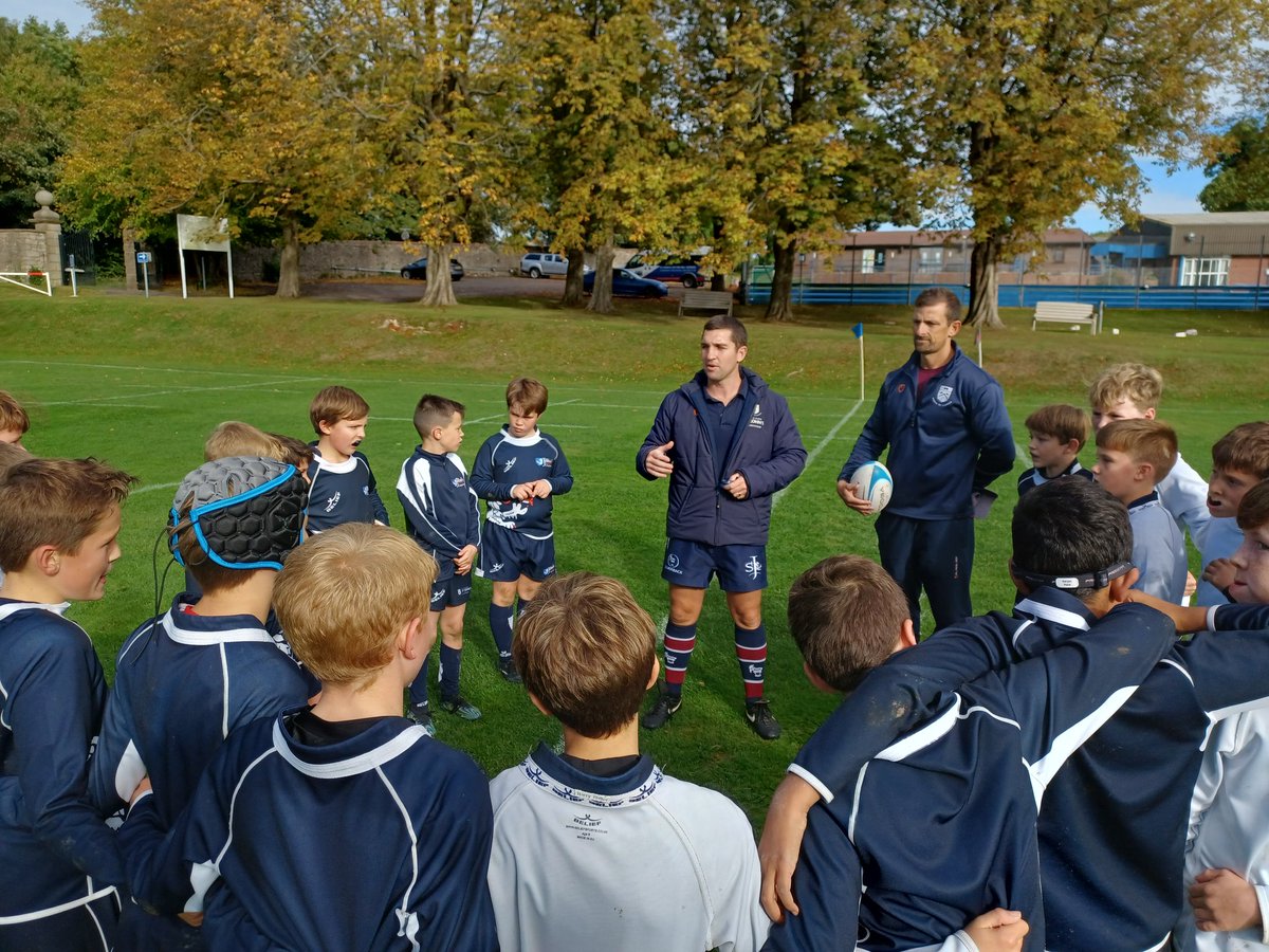 Many thanks to Mr Baber-Williams from <a href="/DeanCloseSchool/">Dean Close School</a> for coming down to <a href="/DCSJ_official/">Dean Close St John’s</a> and helping with our U11 Rugby session this afternoon. Always great to have additional expertise and another voice to offer guidance! #DCSJFlourishing #DCSJSport
