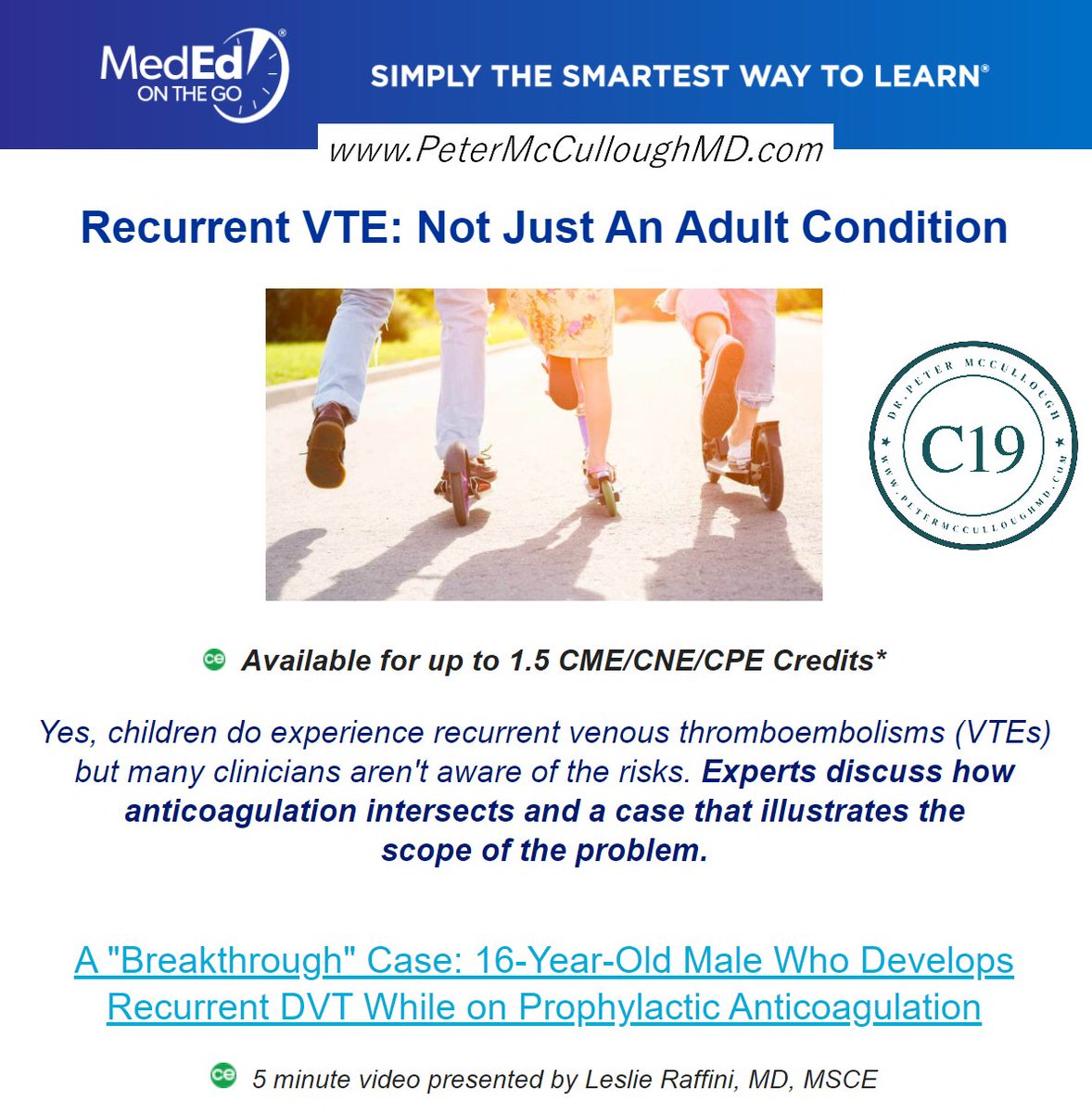Peter A. McCullough, MD, MPH® tweet media