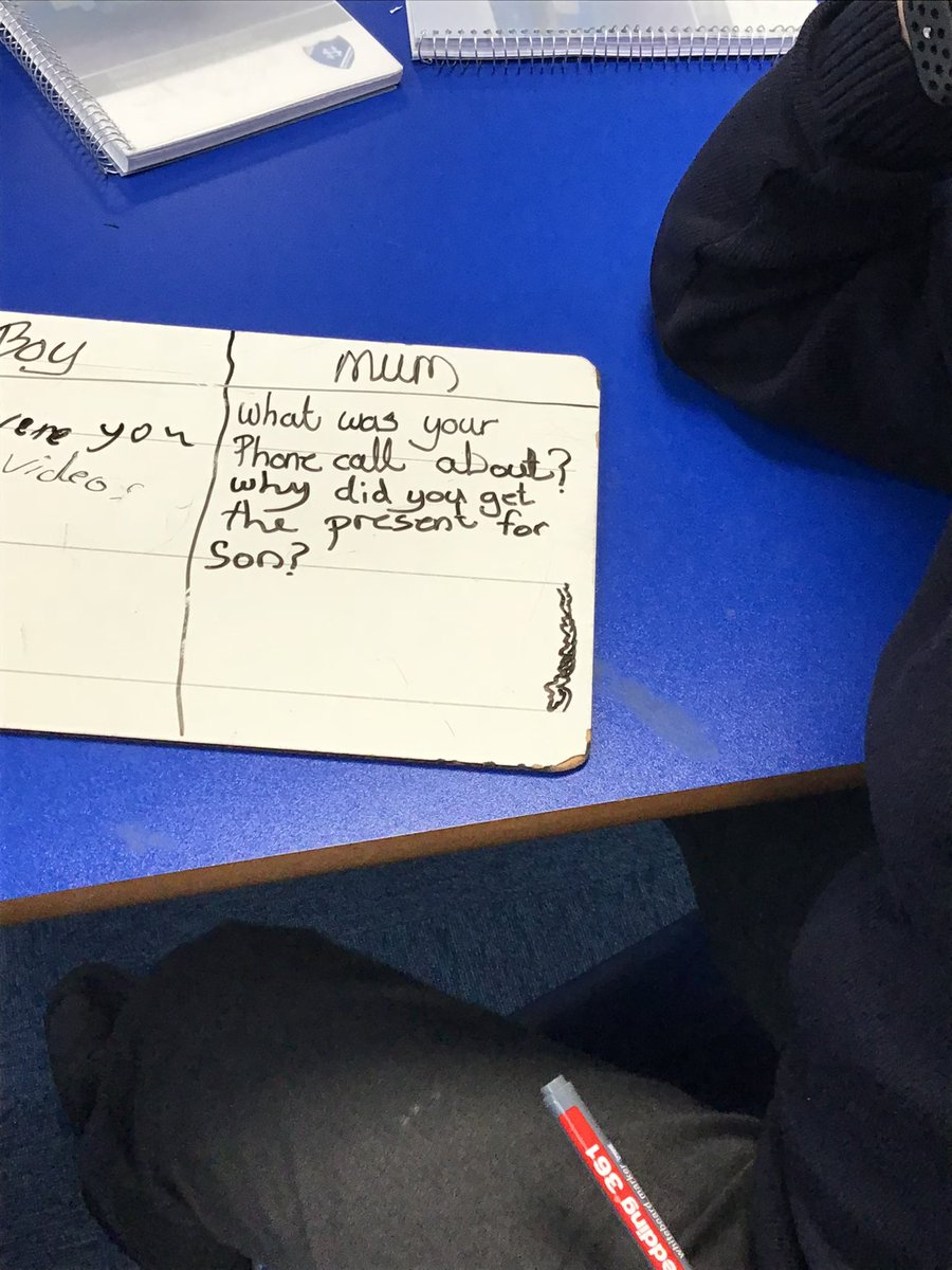 SomersHeath4's tweet photo. Today, we completed a hot seating activity during our English lesson. The aim was to immerse ourselves in a character’s emotions. https://t.co/0SI7Mzquyd