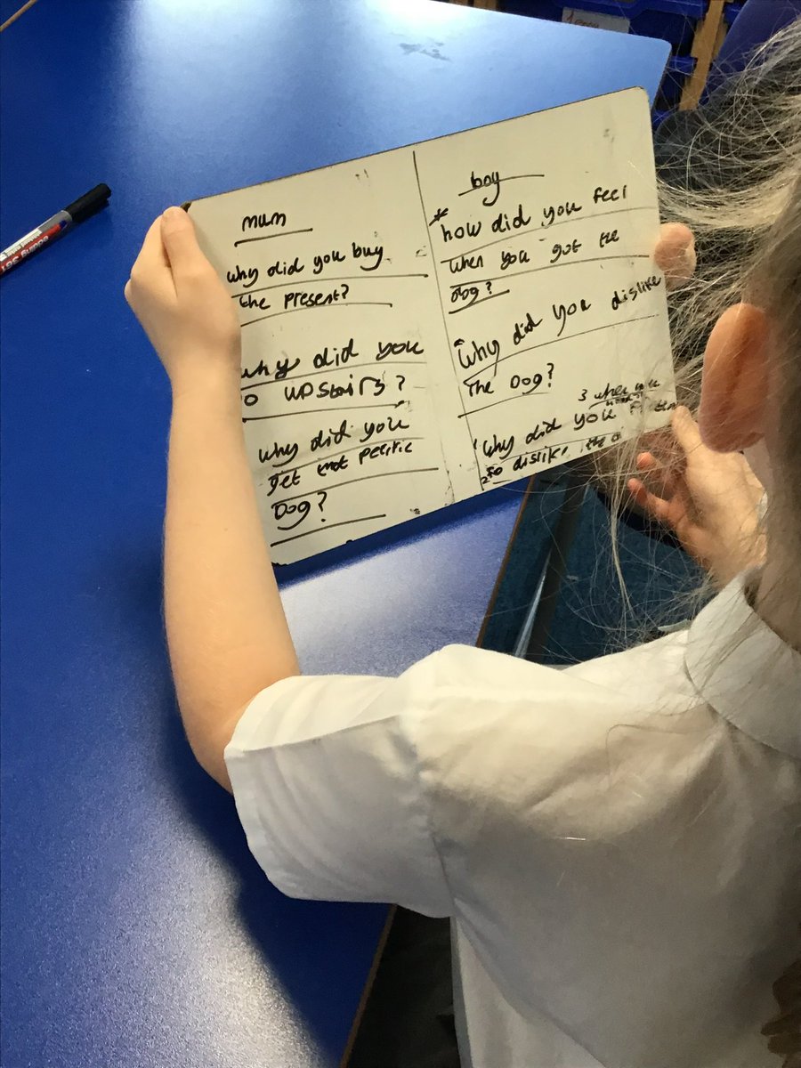 SomersHeath4's tweet photo. Today, we completed a hot seating activity during our English lesson. The aim was to immerse ourselves in a character’s emotions. https://t.co/0SI7Mzquyd