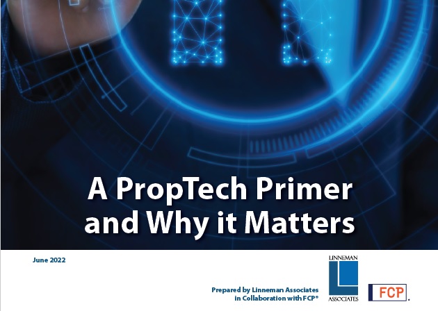FCP w/ Dir. Research &amp; #DataAnalytics Matt Larriva CFA is proud to partner with <a href="/P_Linneman/">Peter Linneman</a> #LinnemanAssociates on new #research exploring the impact of #proptech on real estate valuations. Read here fcpdc.com/fcp-partners-w…