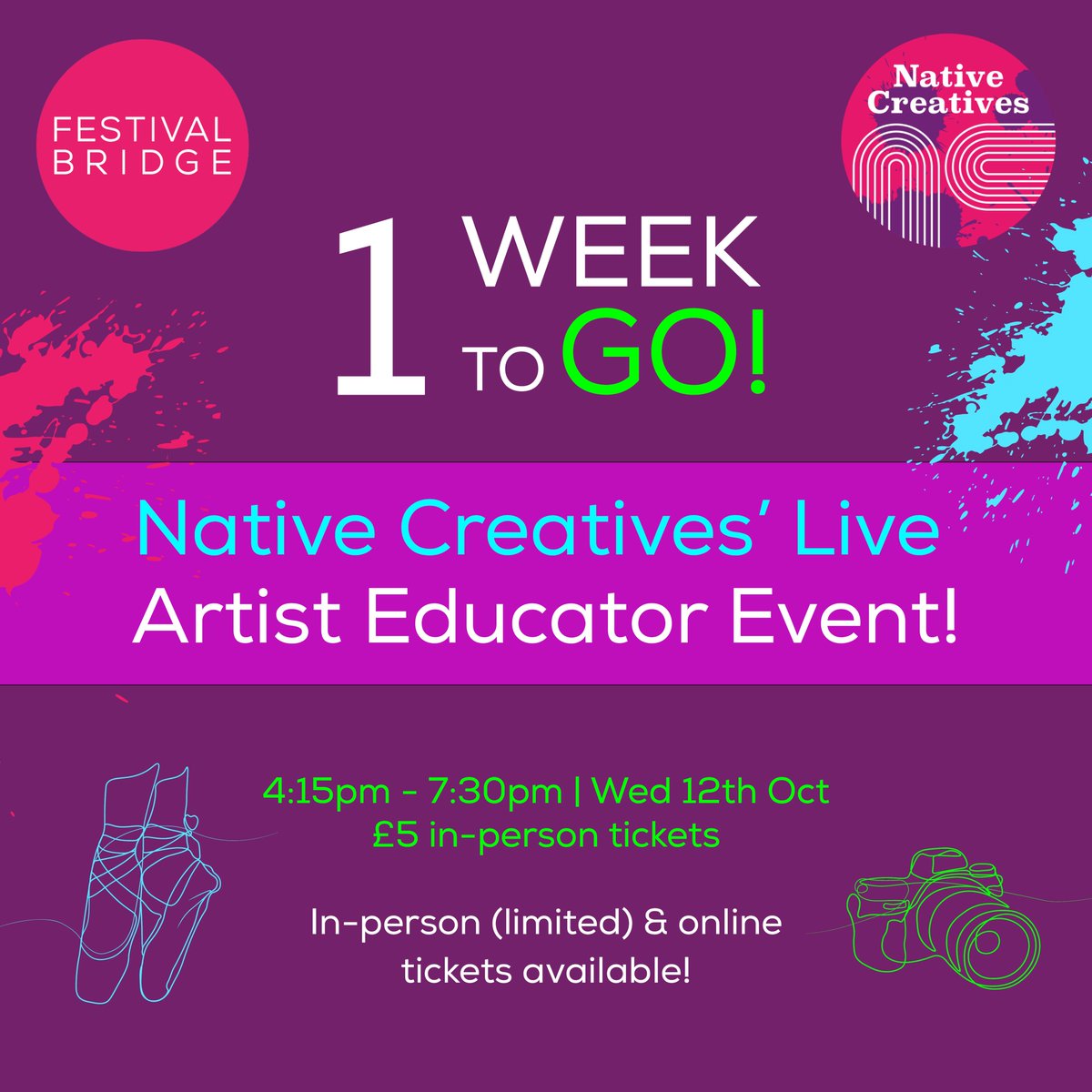 Festival Connect & Create tweet media