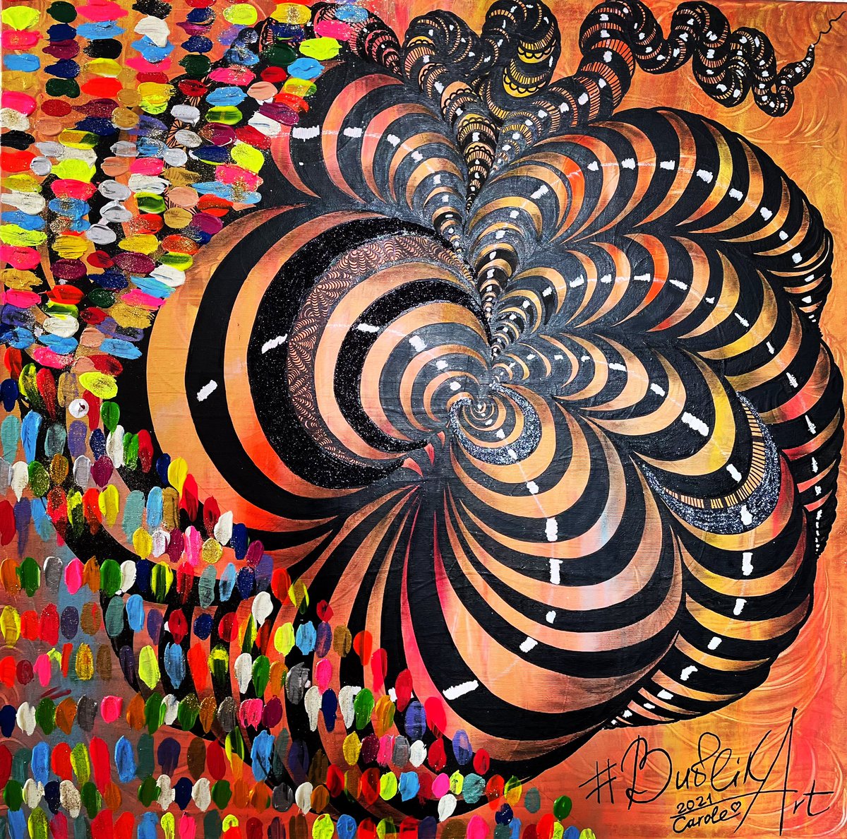 bublikart's tweet photo. Picture "Carole" from 2021
Limited art print or nft 
500 pcs.
Price for Print :
90x90 - 550 Euro
Hand signed
Original is already sold.

#art #abstractpainting #kunst #artwork #abstractart #bublikart #contemporaryart #abstractexpressionism https://t.co/VlTN8XcRXK