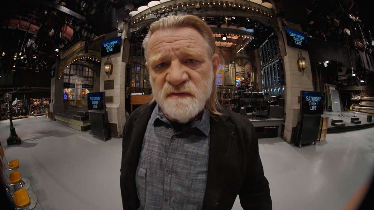 romos filiras on Twitter "RT nbcsnl Brendan Gleeson came here to do