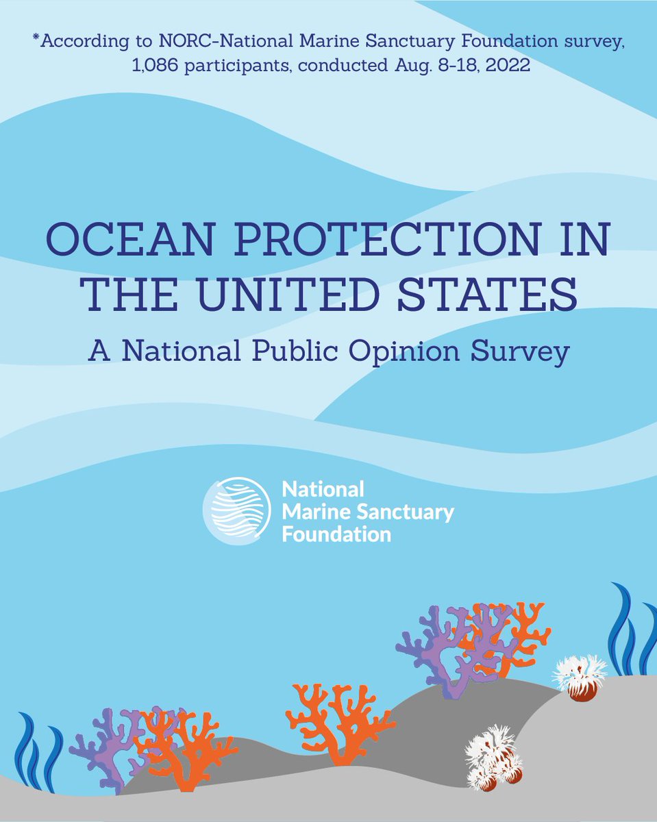 AzulDotOrg's tweet photo. Millions of people rely on a healthy ocean. 🌊 

The new #OceanClimateSurvey from @marinesanctuary and @norcnews shows that people in the U.S. want more action on ocean protection! 
➡️ https://t.co/c4VxXyf1FN https://t.co/uWxIWIOEiD