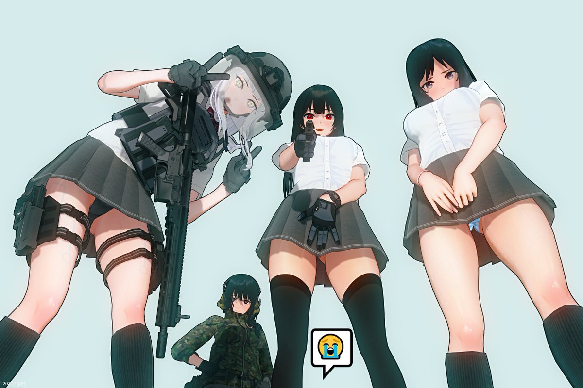 🙏✌️👌🫣
#COM3D2 #カスタムオーダーメイド3D2 #武装JK