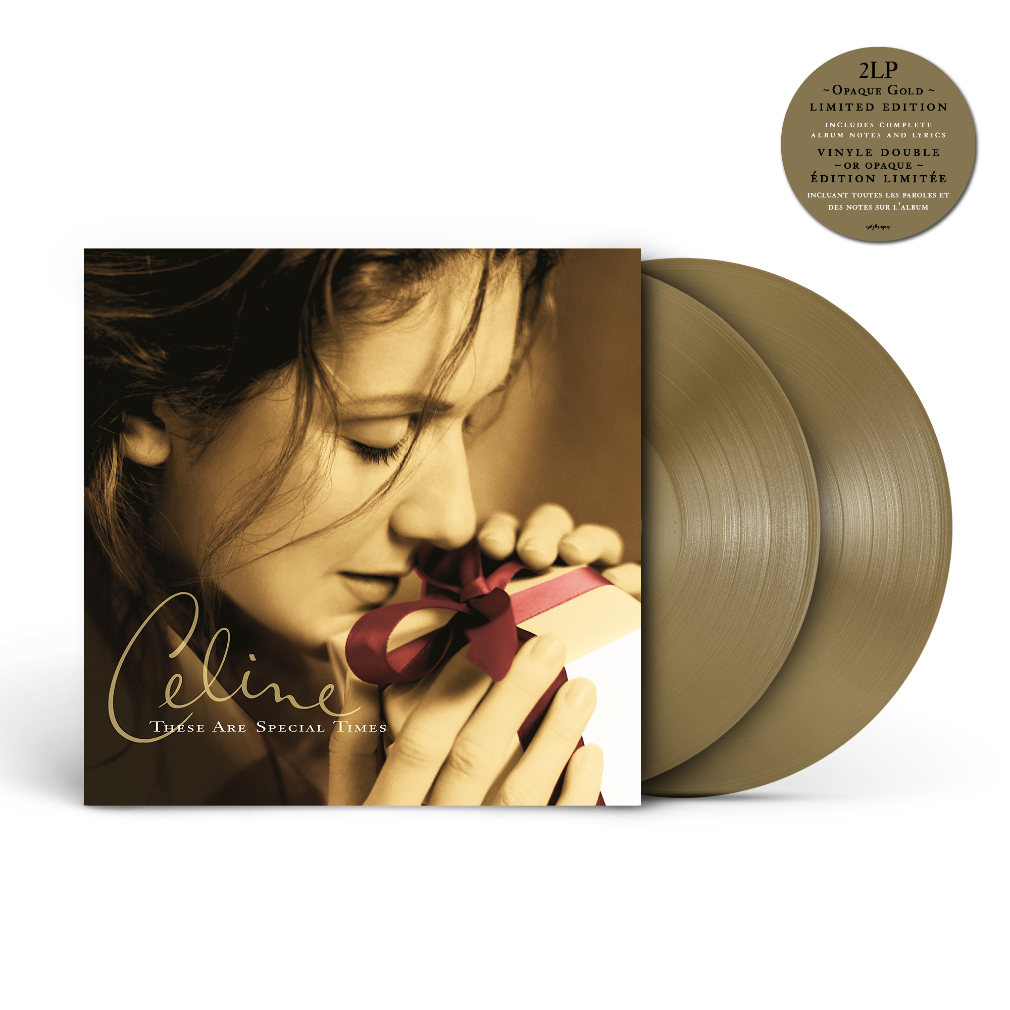 Celine Dion on X: Get-ready-for-Christmas Alert! 😉 🎅 Now available for  preorder: These Are Special Times (Gold Edition) vinyl will be released on  November 11! This new edition includes “I Met an
