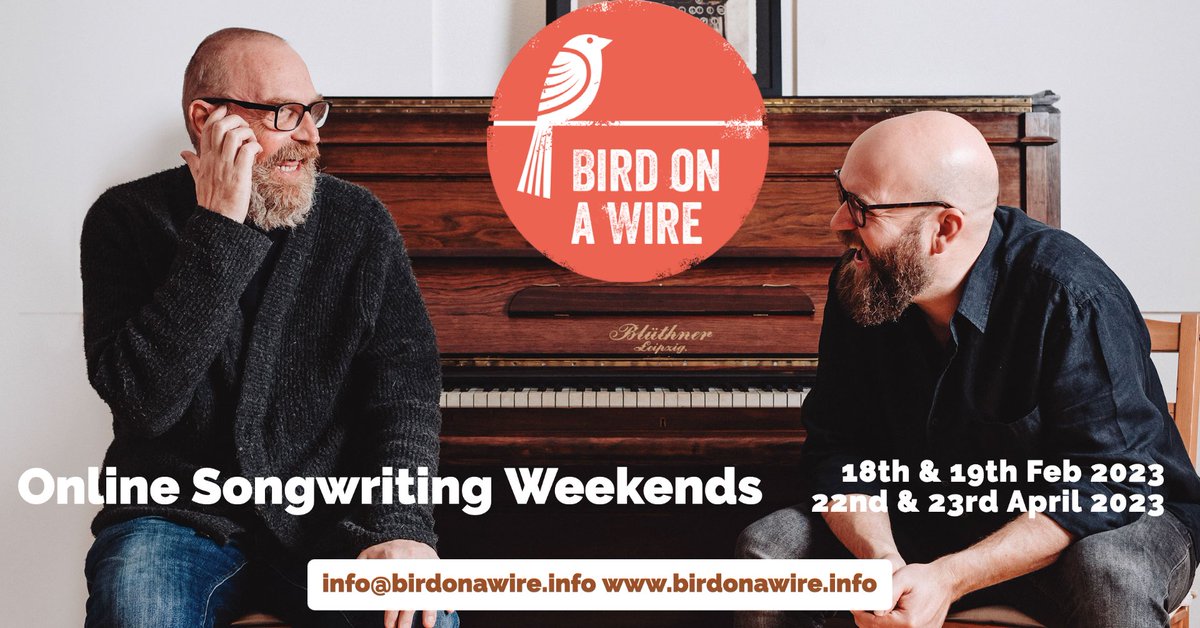Birdonawire (@birdonawiresong) on Twitter photo Online Workshops. February 18 & 19th and April 22nd & 23rd 2023. Get in touch info@birdonawire.info Online Workshops. February 18 & 19th and April 22nd & 23rd 2023. Get in touch info@birdonawire.info