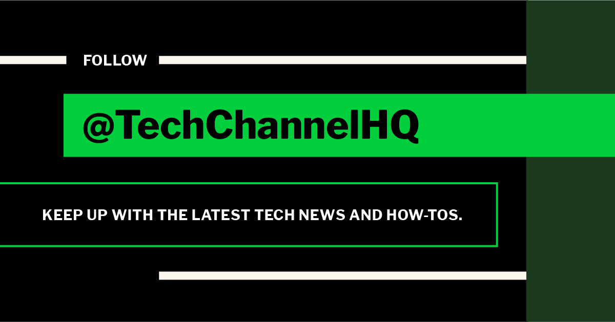 EntTechChannel's tweet image. TechChannel is moving to a new Twitter handle. Don’t worry—you can follow us at @TechChannelHQ to keep up with the latest #tech news and trends.