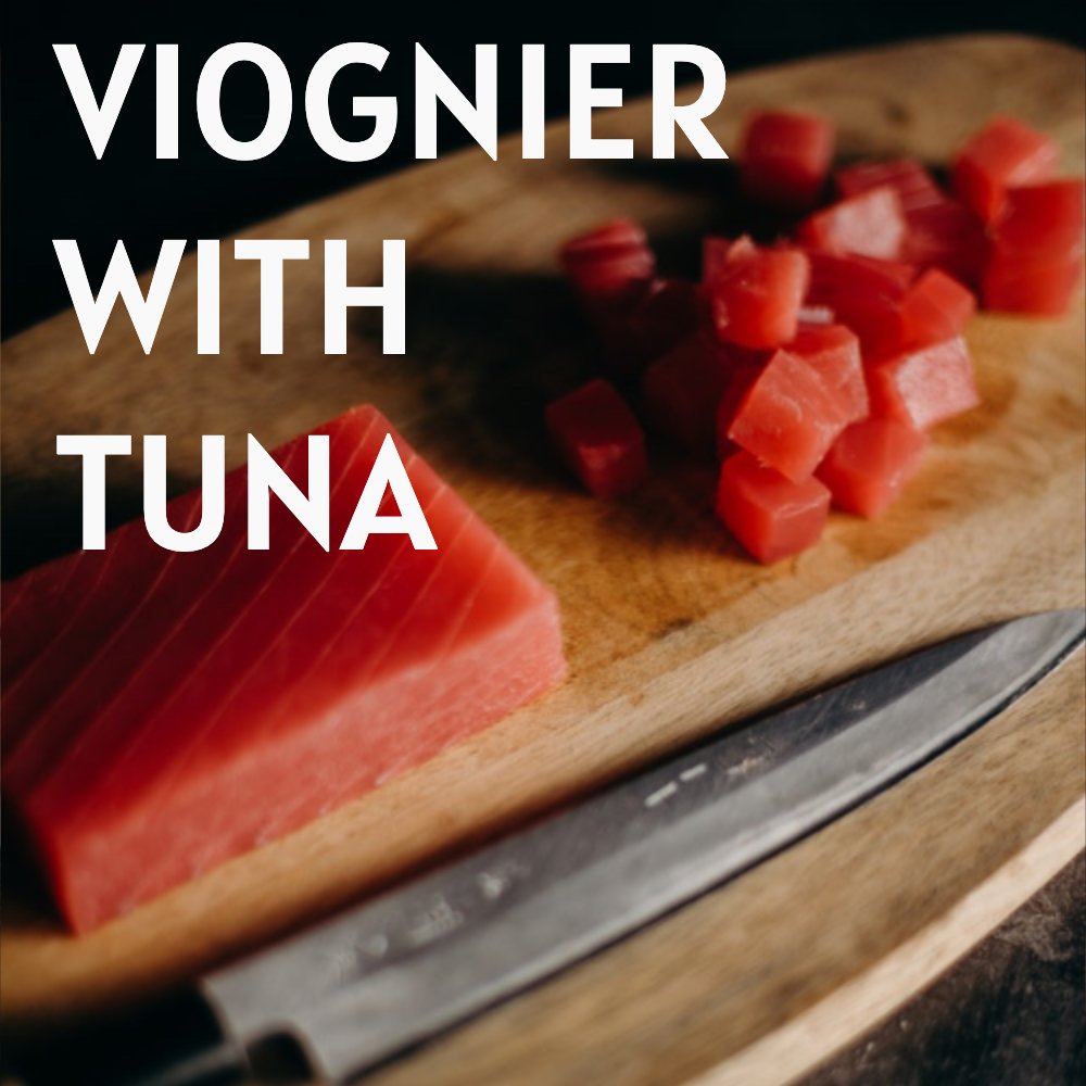 onepalate's tweet photo. Definitely try this - Viognier &amp; tuna. What's your favorite pairing with tuna? 🗨️👇

Want instant access to wine and food pairings? Download Grape Base today. https://t.co/eeiLbVbh6q

#viognier #whitewine #tuna https://t.co/sX9nvafjTA