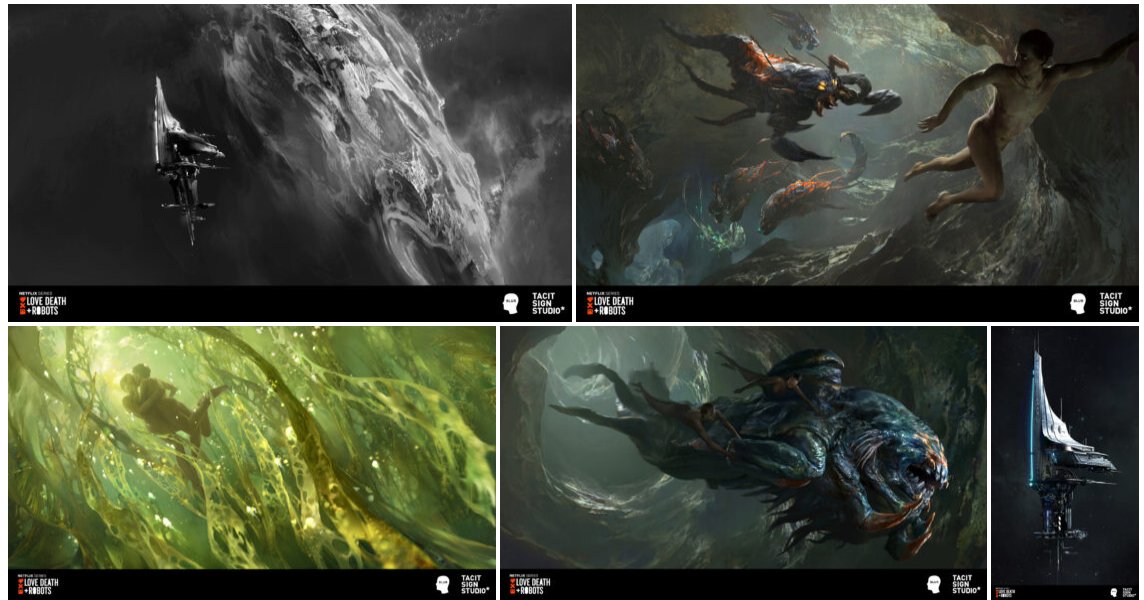 The Art Of Love Death and Robots Season 3 

A concept Art Collection of some of the 5 most iconic episodes: https://t.co/KSurYzdL2A 