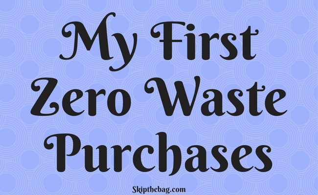 SkipTheBag's tweet photo. My first zero waste purchases. https://t.co/5z9GcQ3YyQ #zerowaste #reusablenotdisposable https://t.co/PWd1wE7Eo7