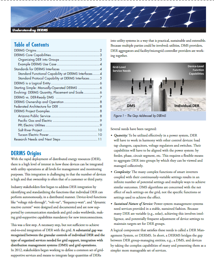 eMicroGrids_ZA's tweet photo. @kyrib @bryanwhitesolar How about this from @EPRINews ?
"Understanding DERMS"
You may need to register to download the 12 page PDF
https://t.co/UjlIeaBKcw https://t.co/d0JHQFH1bW
