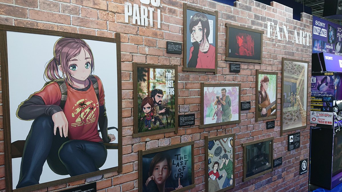Naughty_Dog's tweet photo. Our friends @PlayStation_jp shared pictures from The Last of Us fan art gallery in Akihabara! Thank you to everyone who submitted. It was a delight to see your talent and passion on display! #ラスアスファンアート

Check out all of the fan art here: https://t.co/z1siqJWRrx https://t.co/9OCunecEcd