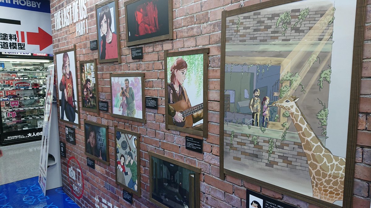 Naughty_Dog's tweet photo. Our friends @PlayStation_jp shared pictures from The Last of Us fan art gallery in Akihabara! Thank you to everyone who submitted. It was a delight to see your talent and passion on display! #ラスアスファンアート

Check out all of the fan art here: https://t.co/z1siqJWRrx https://t.co/9OCunecEcd