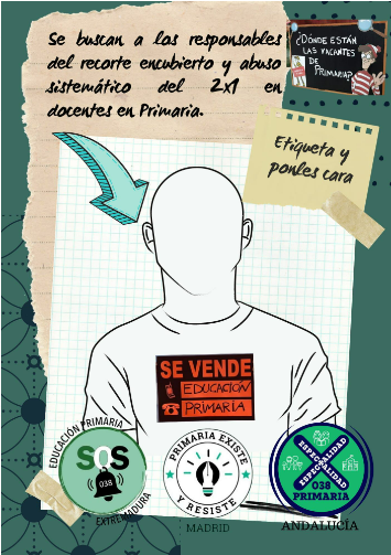 <a href="/Pilar_Alegria/">Pilar Alegría</a> <a href="/educaciongob/">Ministerio de Educación, FP y Deportes</a> Apoyarnos es mirar por la educación de nuestr@s alumn@s. 🛑No al uso abusivo del 2X1 por reducir costes en Educación🛑
👩‍🏫Cada docente a su especialidad👩‍🏫
#PrimariaLucha #PrimariaExisteYResiste #DíadelosDocentes