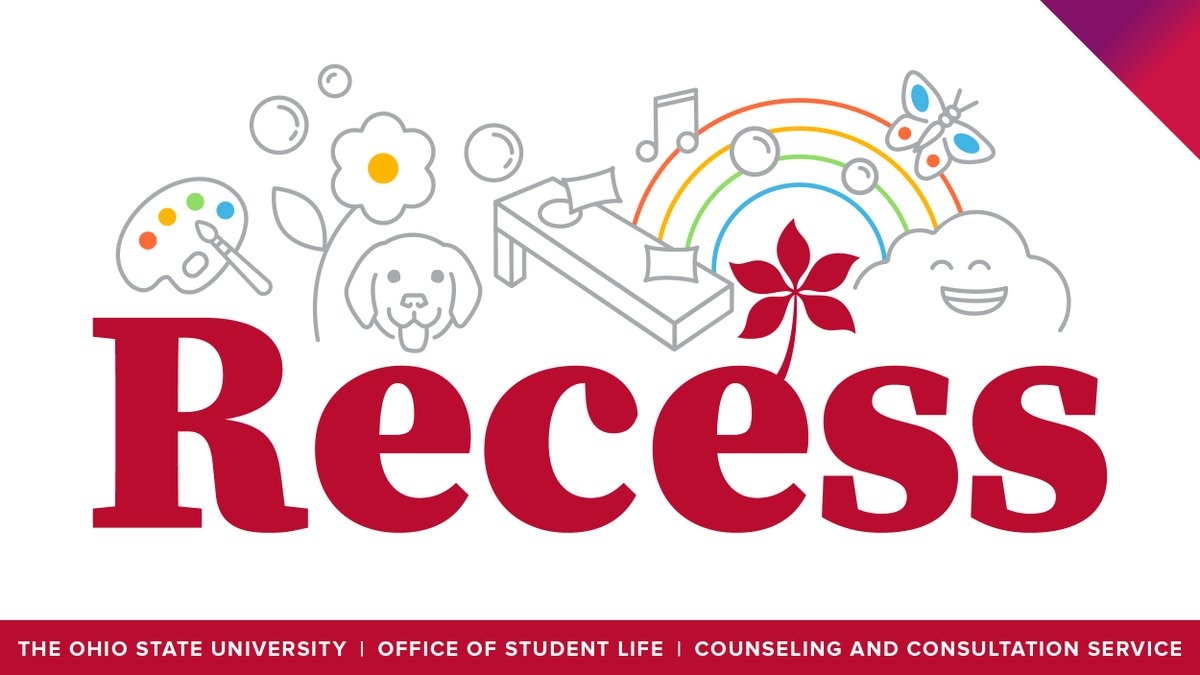 StudentLifeOSU's tweet photo. Save the date for Recess with @OSUCCS next week! Happening Tuesday, Oct. 11 from 11 a.m. to 3 p.m. on the South Oval. Take a break, play and relax! โค๏ธ #GetInvolvedOSU
๐ https://t.co/ppei3EZThf https://t.co/BqWMRV8Nxy