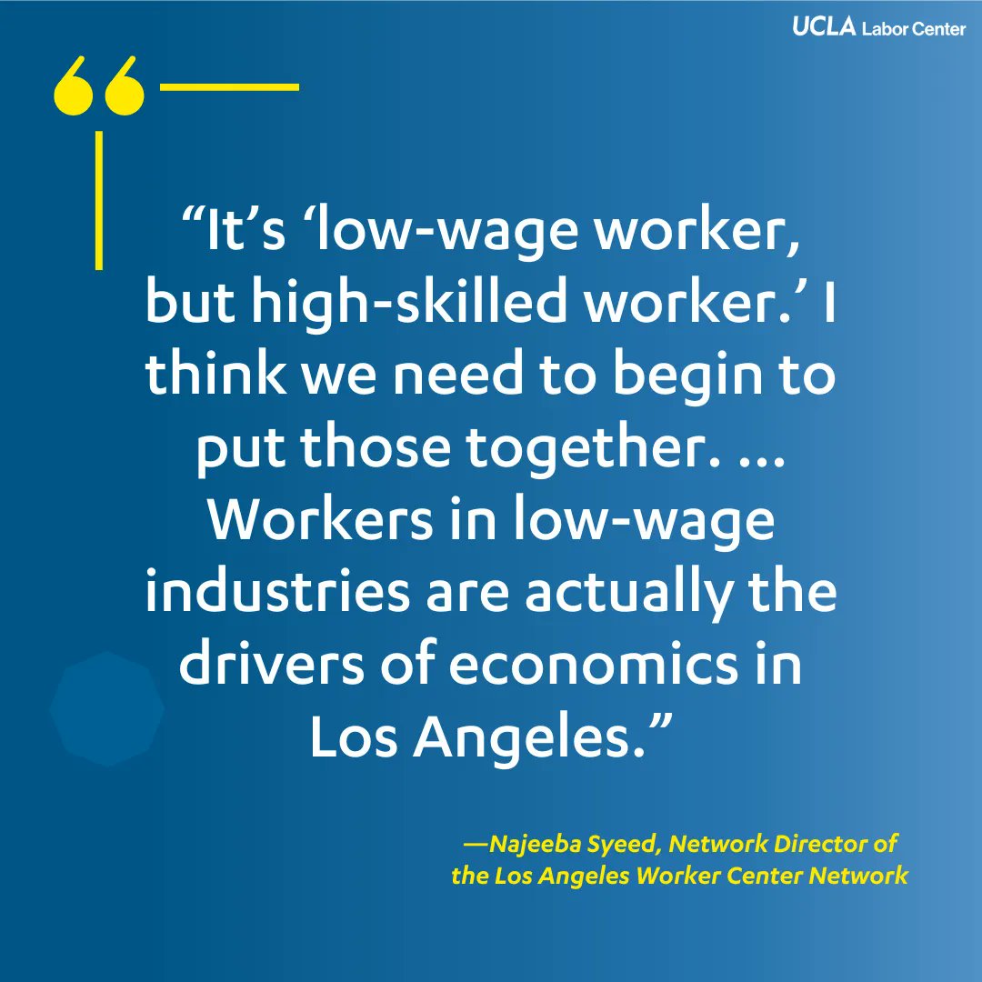 UCLALabor's tweet photo. #WorkforceDevelopmentWednesday https://t.co/6RGPhVoKqJ