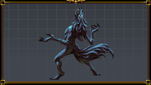 wolfenoctis's tweet photo. Halloween - Werewolf #pixelart #ドット絵 https://t.co/wisdcObZw2