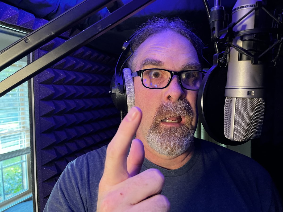 If a man stands in a <a href="/WhisperRoomInc/">WhisperRoom, Inc.</a> and speaks, and the mic isn’t on, does he make a sound? #voiceover #voiceacting