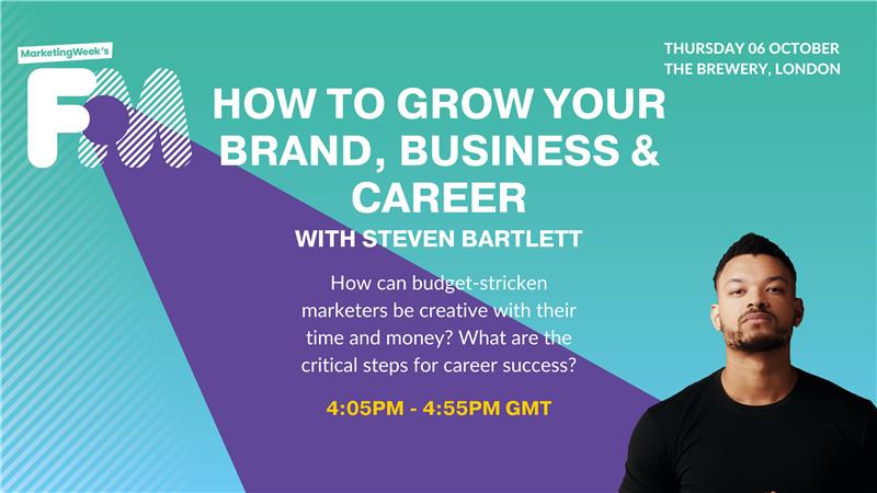 FestofMarketing's tweet photo. ...and our closing headline session tomorrow with Steven Bartlett is expected to be an impressive one!

Steven has had an admirable career, hear about his thoughts on the critical steps for career success and more!

#FoM22 #marketing #entrepeneurship #investment https://t.co/1gnOJOxocL