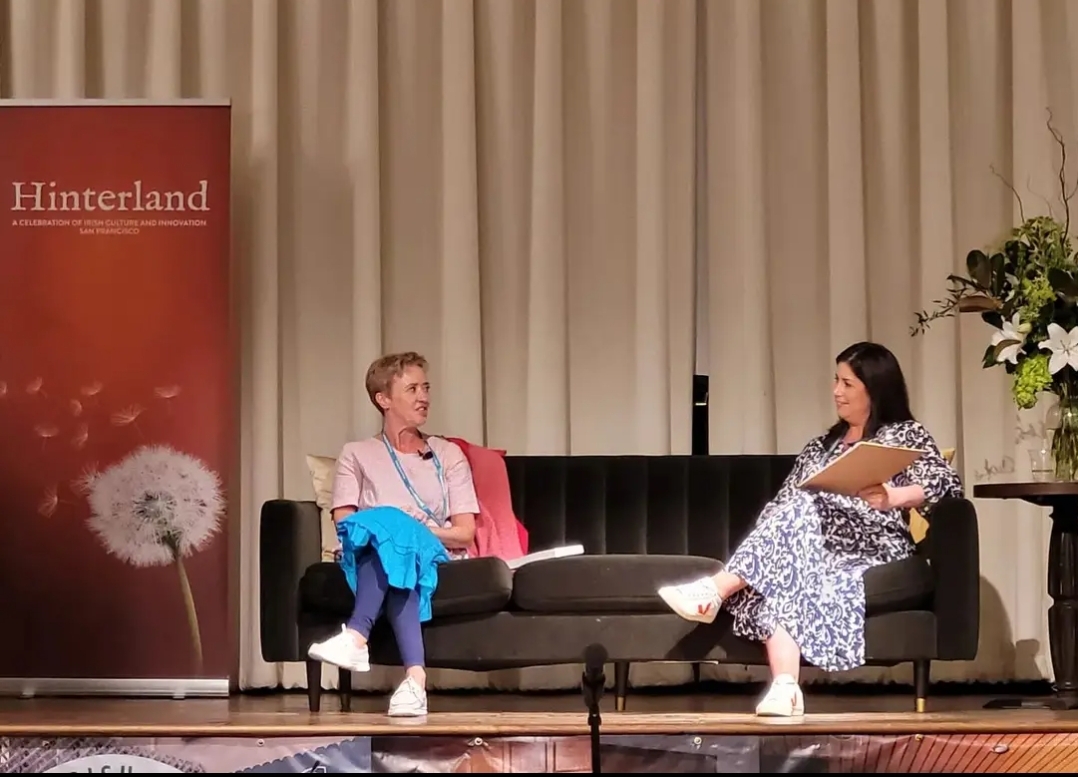 HWest2022's tweet photo. A wonderful weekend exploring Irish culture, writing and Irish music.  Thank you to everyone who came along to #Hwest22 at @IrishCenterSF - we hope you enjoyed it!  A big thank you to all our sponsors who helped to make our Irish guests feel so welcome.  Míle buíochas 🙏 https://t.co/ax0Voj6L9d
