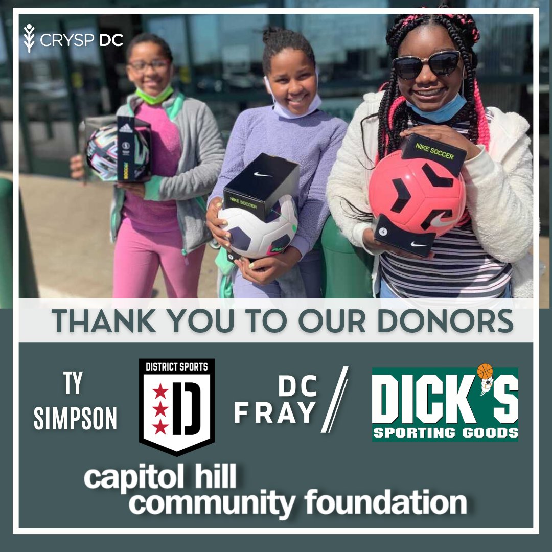 goplaydc's tweet photo. Thank you to the amazing donors who support our Youth Sports For All program. Learn more @ https://t.co/SY2MmpkDoy
#makingspacetoplay #youthsports #donate #youthsportsforall #cryspdc #hillishome #hillrag
@dcfray @CapHillFound @DistrictSports @DICKS @theDCBreeze @eventsdc https://t.co/HjSInAgryh
