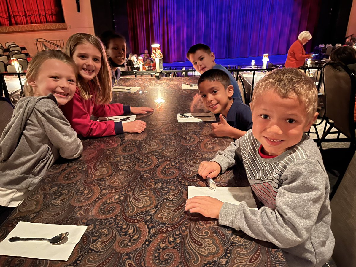 MissW_SECS's tweet photo. @Creekvw_Tweets first graders are ready to watch Spookley at La Comedia! #wearecreekview #middierising https://t.co/oUWLzGriVL