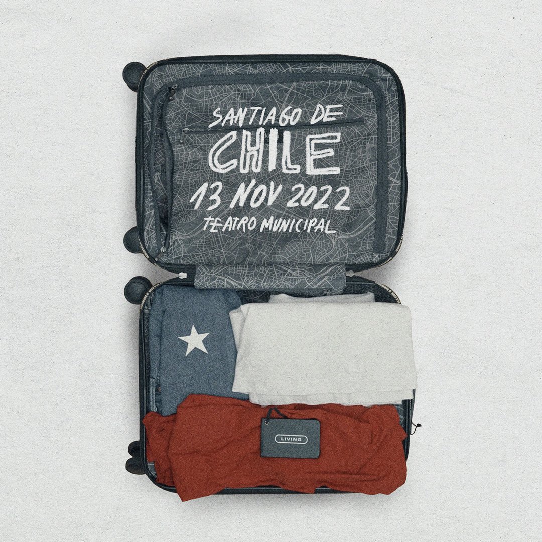 Empacando para irnos a Chile!! 
Las entradas en <a href="/ticketmastercl/">Ticketmaster Chile</a>