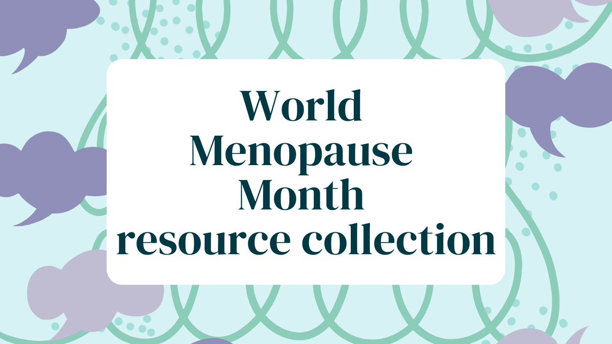 balanceMeno's tweet photo. October marks #WorldMenopauseMonth which aims to raise awareness of #menopause and options to improve #health &amp; #wellbeing for women in mid-life and beyond

Check out our resource collection on this year's theme #Cognition &amp; #MentalHealth: https://t.co/MKZWVil7PG https://t.co/FzGxoIt9Ke