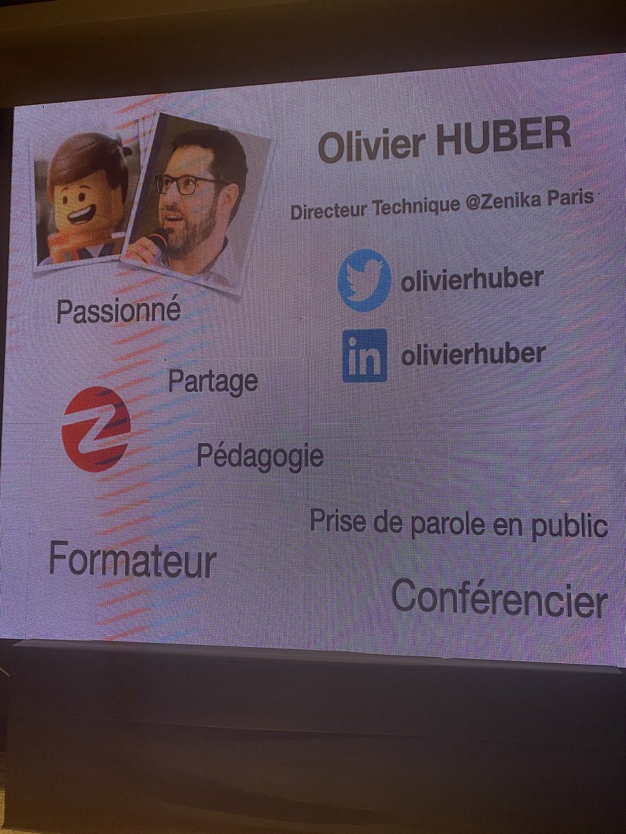 dadoonet's tweet photo. La meilleure conf pour l'instant à #DevoxxMA est celle d'@olivierhuber. Il nous a fabriqué un ordinateur 8 bits sur scène. Mais surtout : quelle énergie sur scène ! Excellent speaker. Je vous recommande de le sélectionner pour vos conférences ! https://t.co/jXecwkNQdF