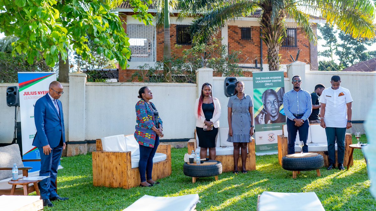 TheJNLC's tweet photo. We’ve kicked off Patriotic, observing both East African and Ugandan national anthems.

#nyerereat100 #makerereat100 #panafrica #panafricanism #nyerere #jnlc #africa https://t.co/dDL7B7An7l