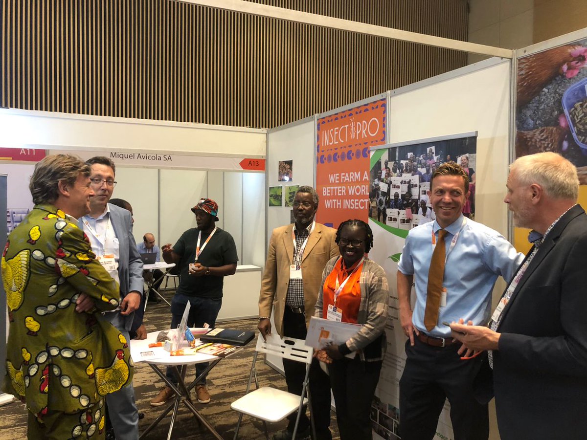 This week #PoultryAfrica2022 in #Rwanda is going on!

Together with <a href="/RVO_Nederland/">Rijksdienst voor Ondernemend Nederland</a> and <a href="/nfp_sdg2/">Netherlands Food Partnership</a> we brought together 5 companies active in the alternative ingredients for animal feed in a booth, to talk to participants, host workshops and seminars and learn from each other 🐔🪰🌍