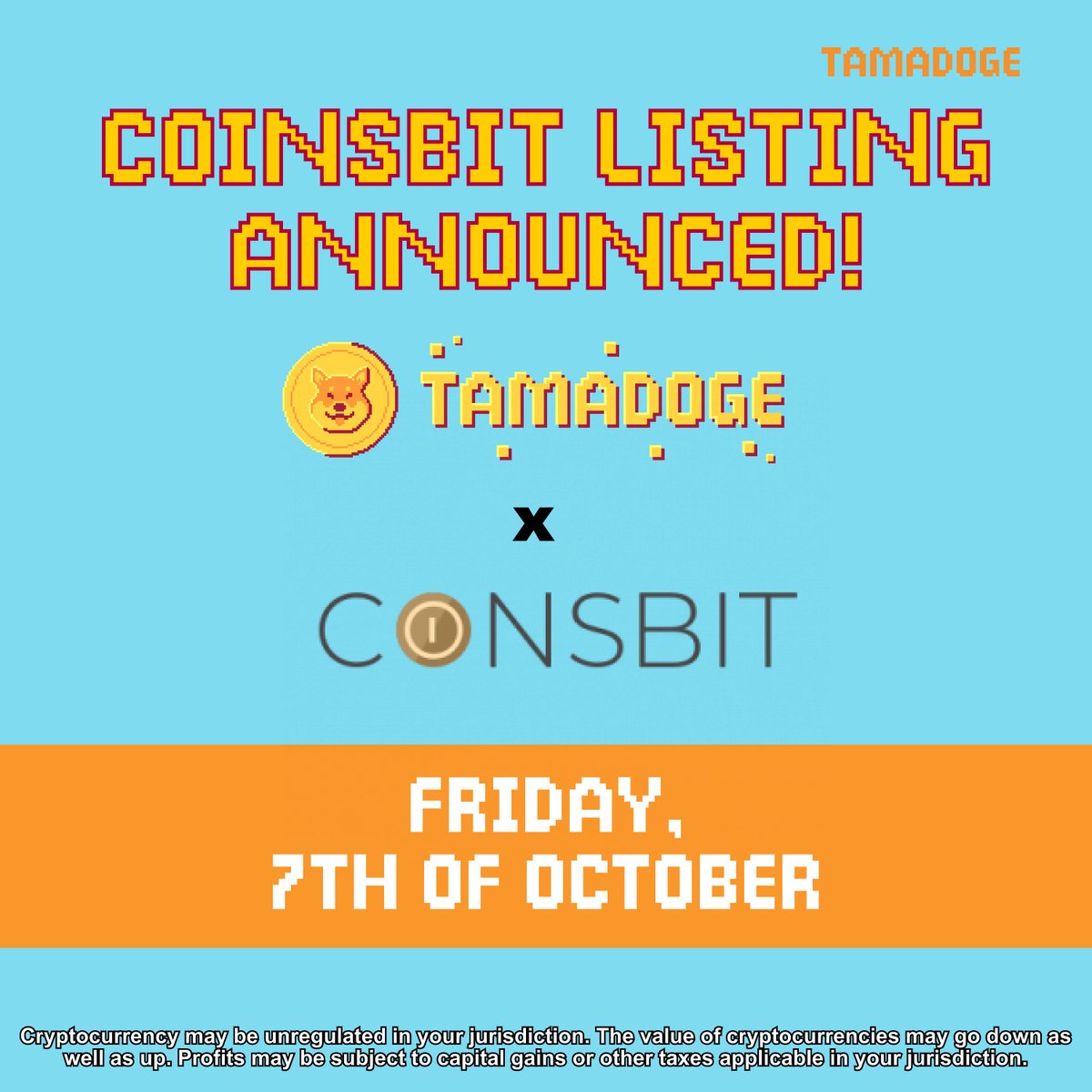 TAMADOGE on X