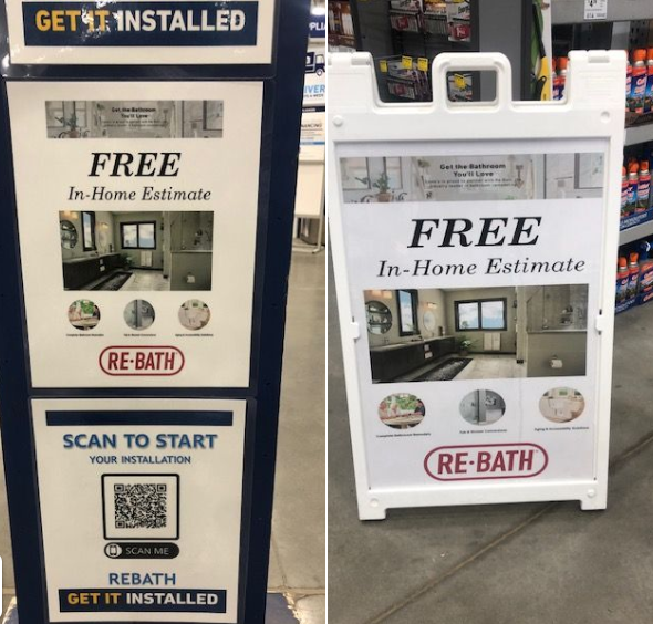 Lowe's Bathroom Remodeling tweet media