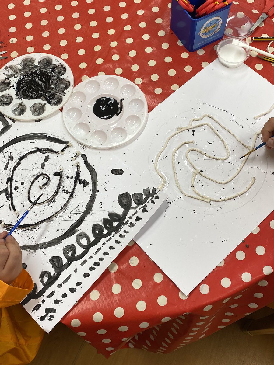 Creation Station are travelling back in time and making labyrinths! A #sensory creative experience promoting #Wellbeing through painting @creationstation