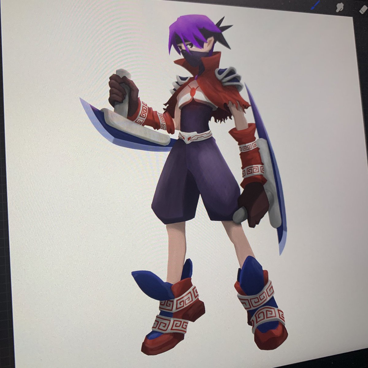Gillmore__'s tweet photo. Ahhh… 
#characterdesign #characterart #procreate #digitalart https://t.co/rZyR5aDPEg