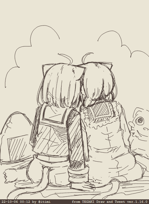 #あくおか #tegaki_dt 